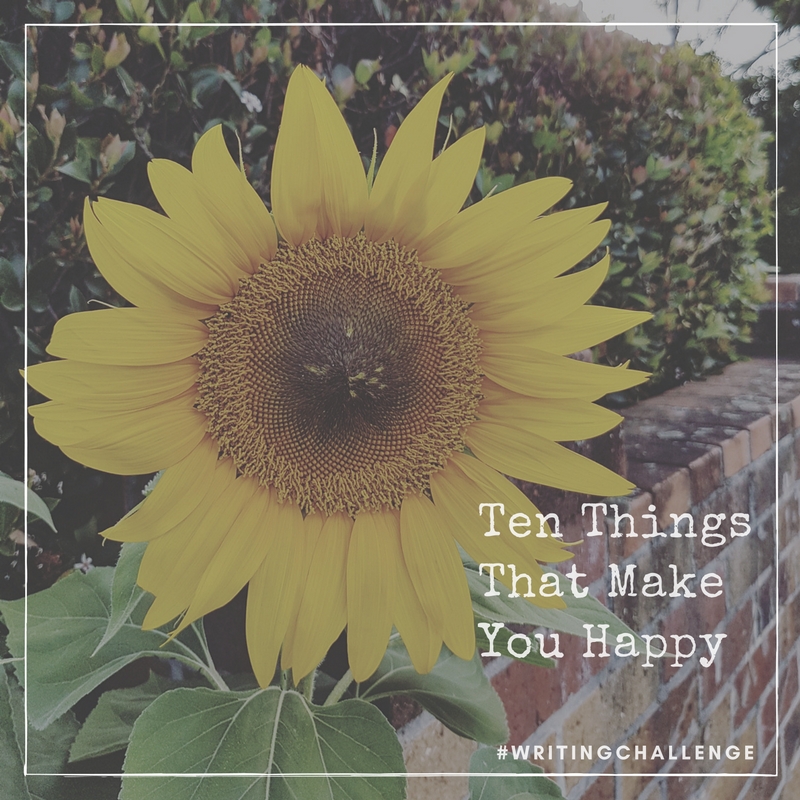 Day 1: Ten Things That Make You Happy